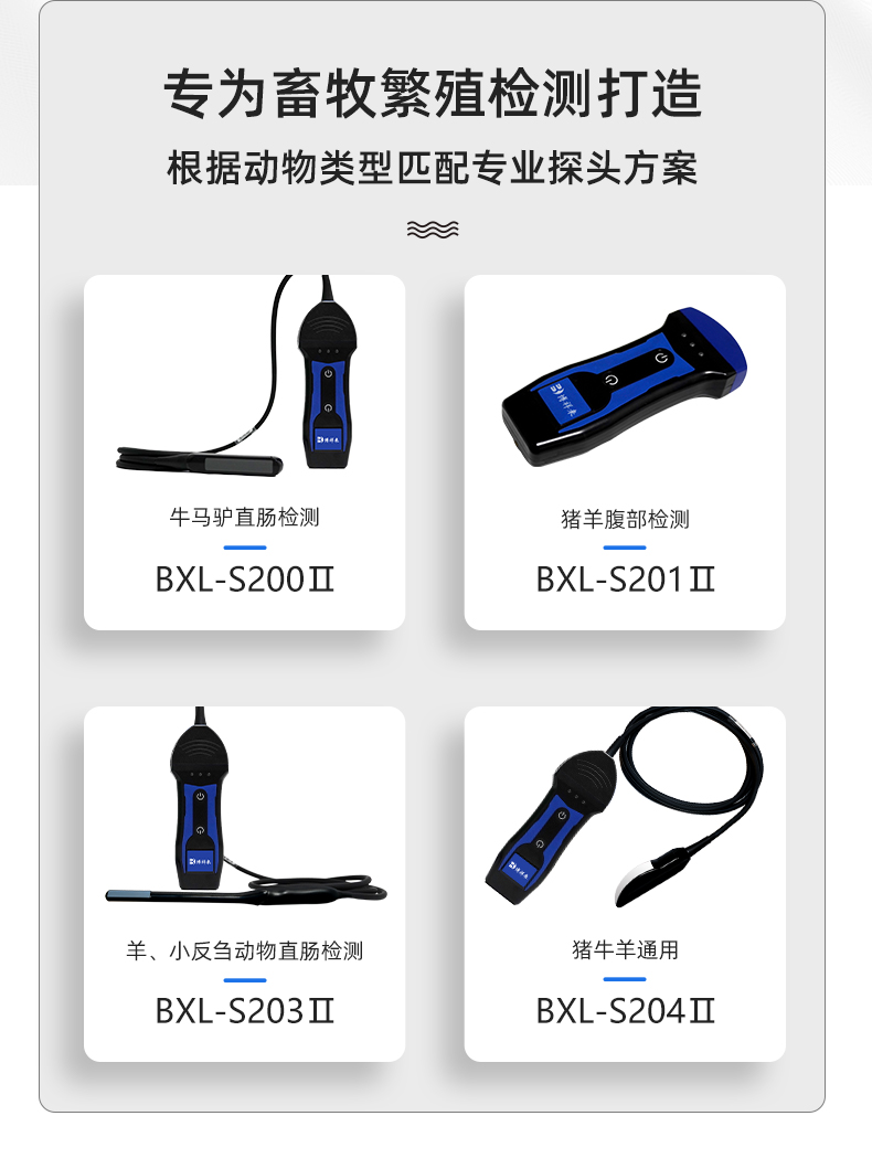 高清多普勒兽用B超机